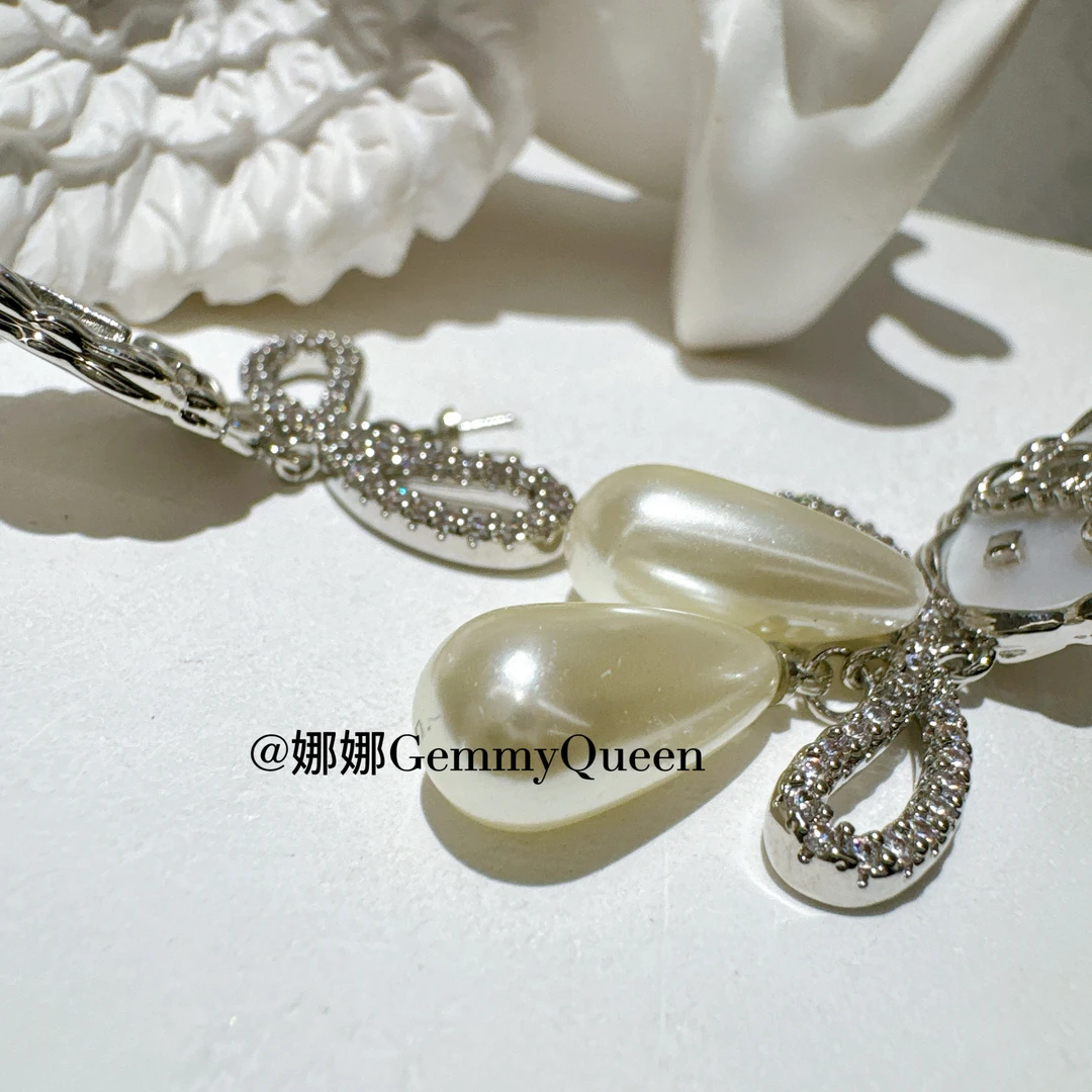 铜合金合成锆石耳饰 娜娜GemmyQueen耳环GQ06230