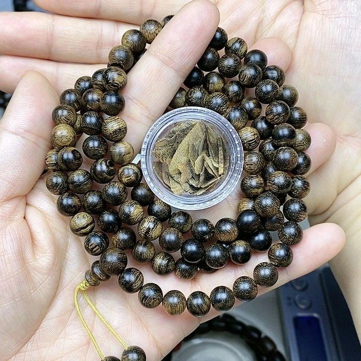 沉香沉香碎屑土**?越南芽庄白奇楠沉水老料