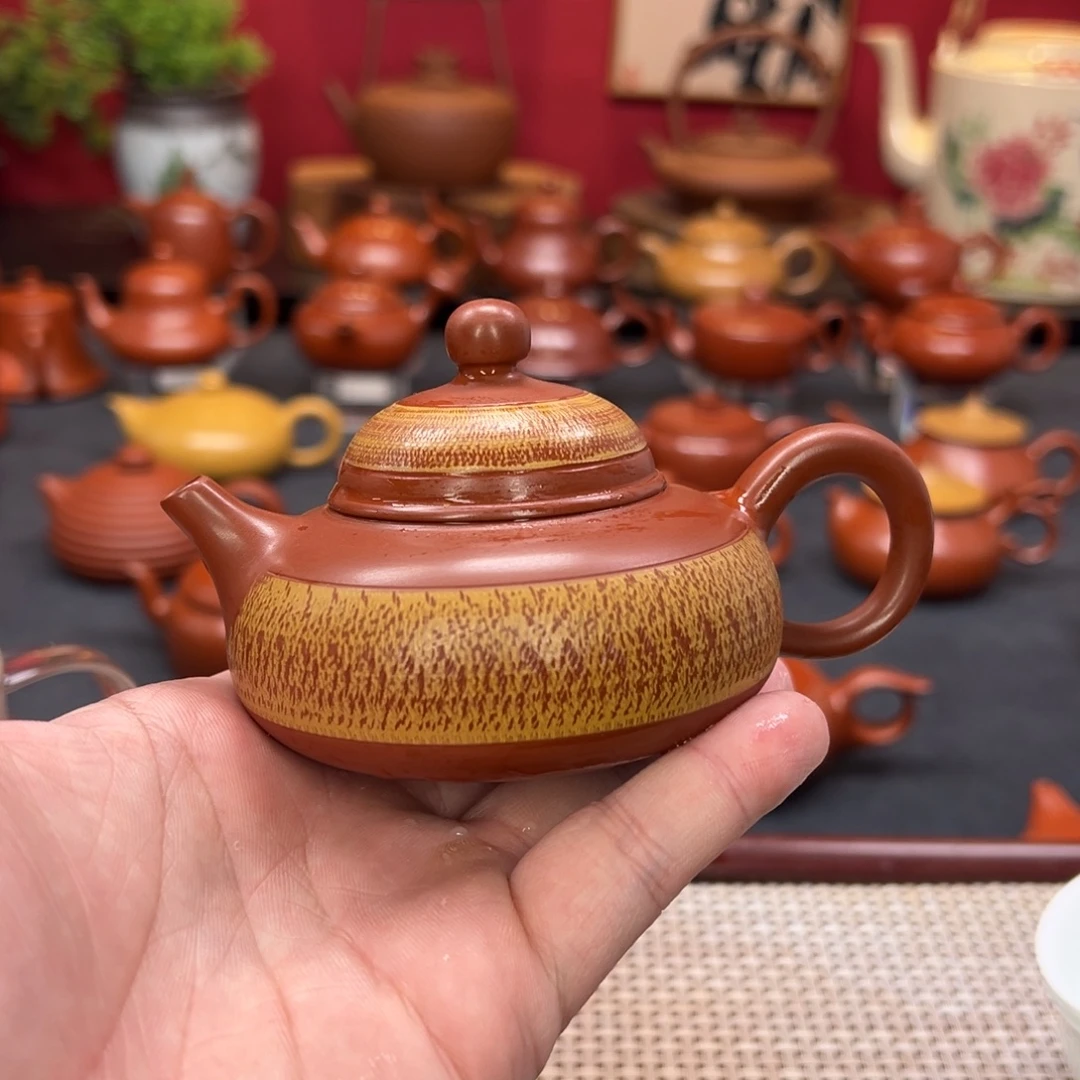 紫砂茶壶潮州手拉壶