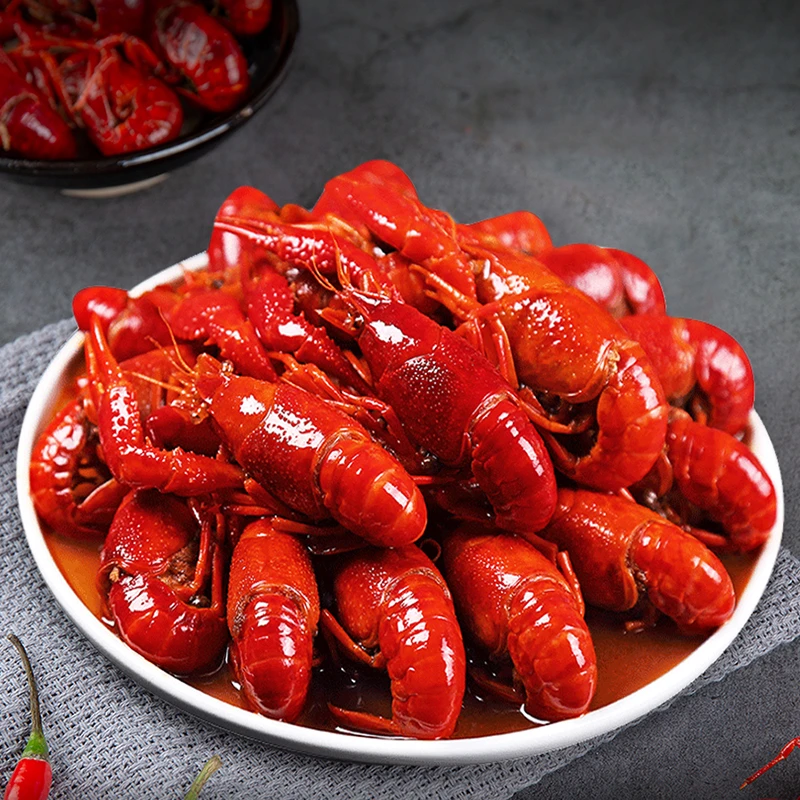 惠发麻辣小龙虾4-6钱加热食用水产半成品菜方便菜麻辣小龙虾 750g