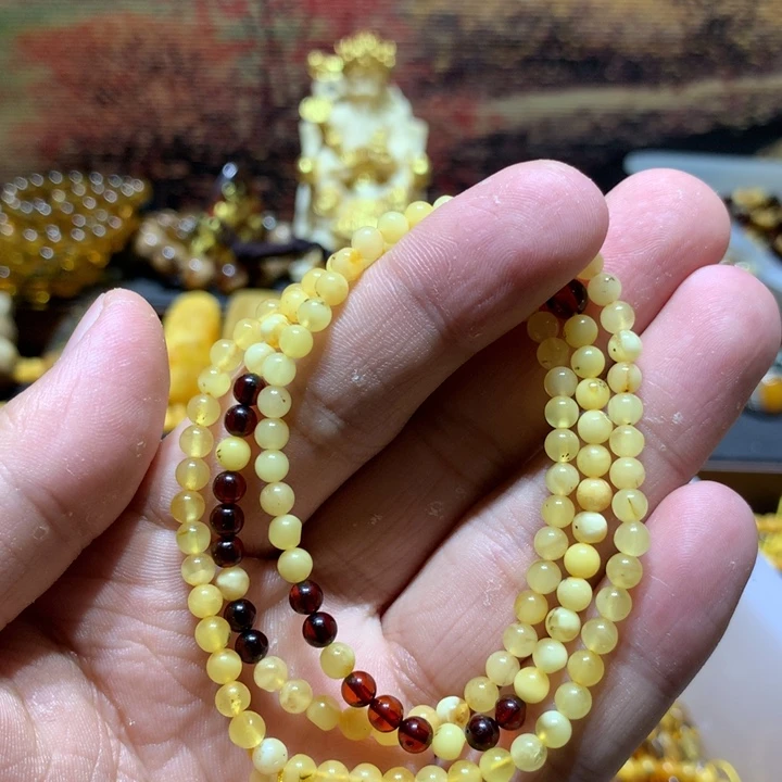 琥珀未镶嵌珠宝奇石