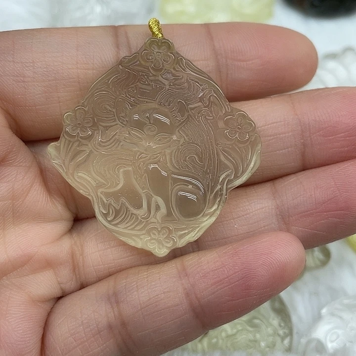 水晶吊坠女士配件未镶嵌