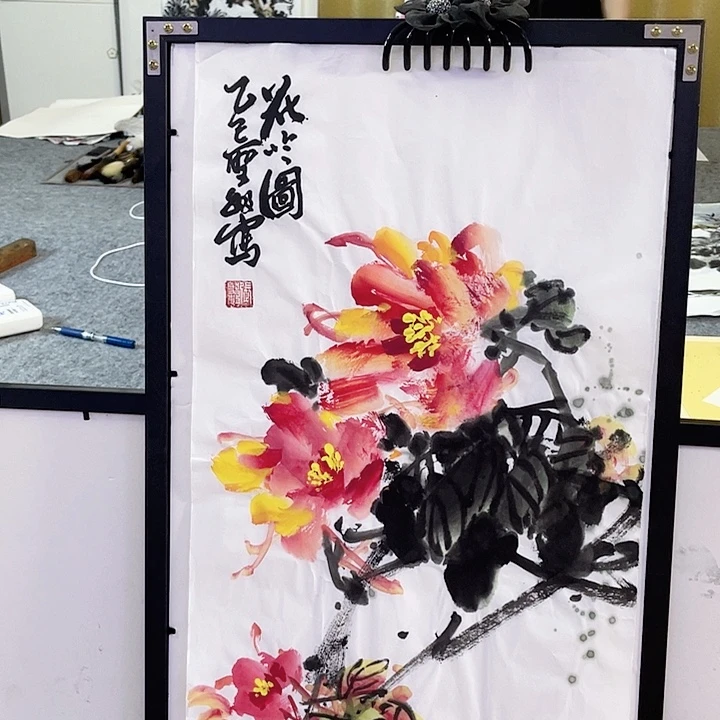 国画张圣敏先生纯手绘作品