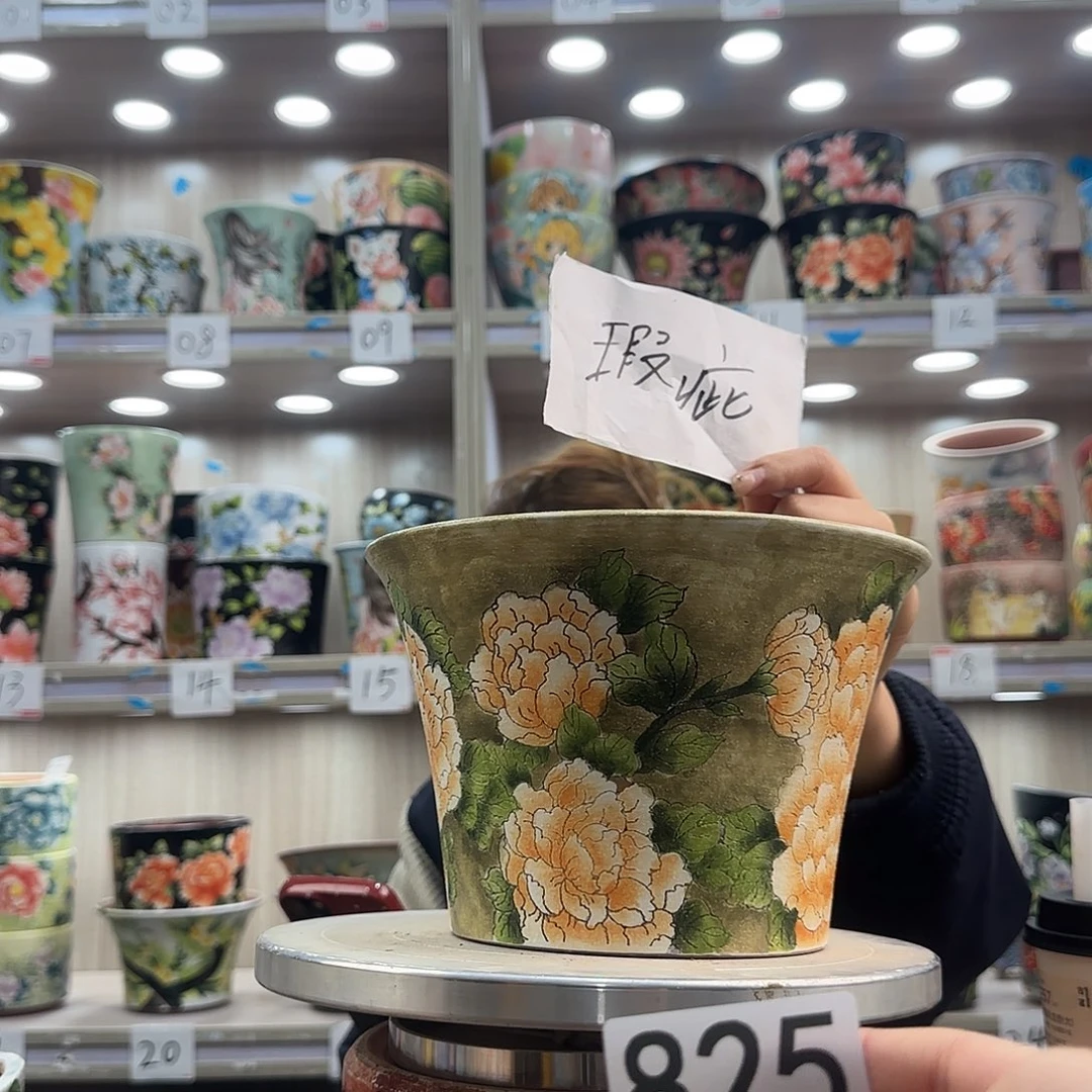 紫砂花盆瑕疵瑕疵825