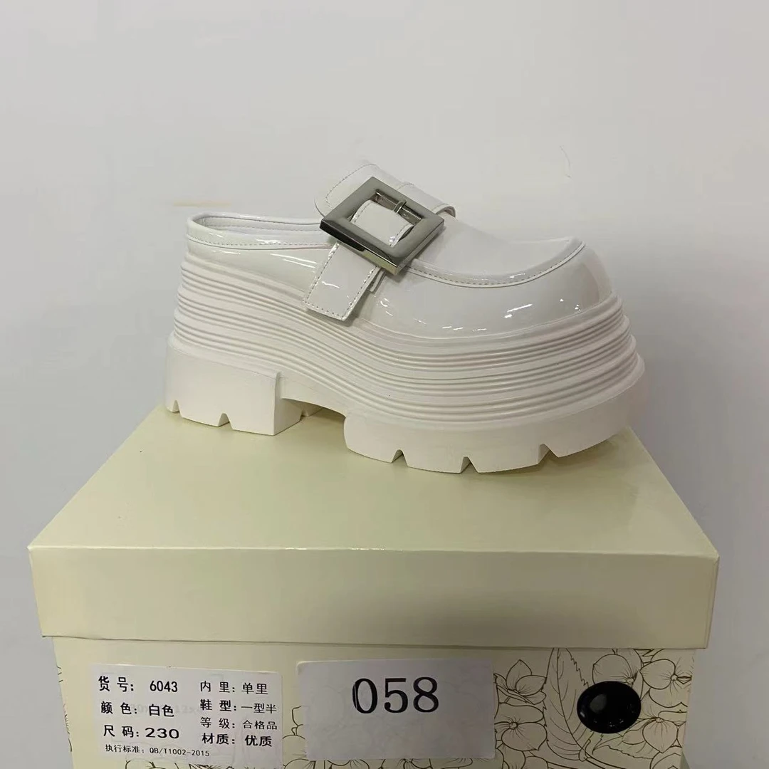 【清仓】2025小个子厚底平增高百搭女鞋058