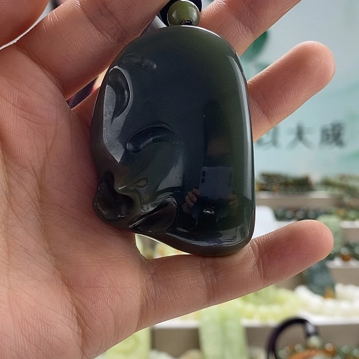 和田玉把件未镶嵌
