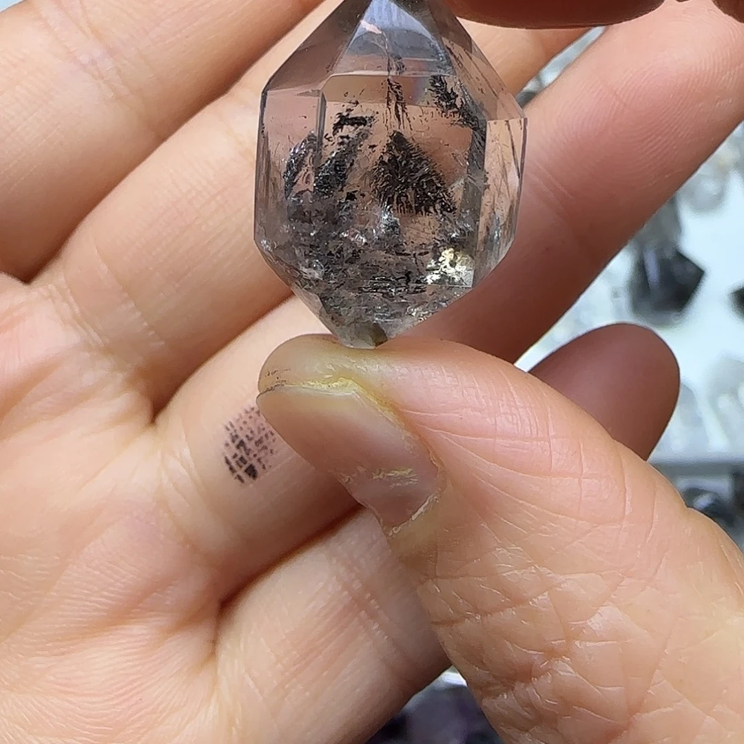 未镶嵌紫晶珠宝半成品