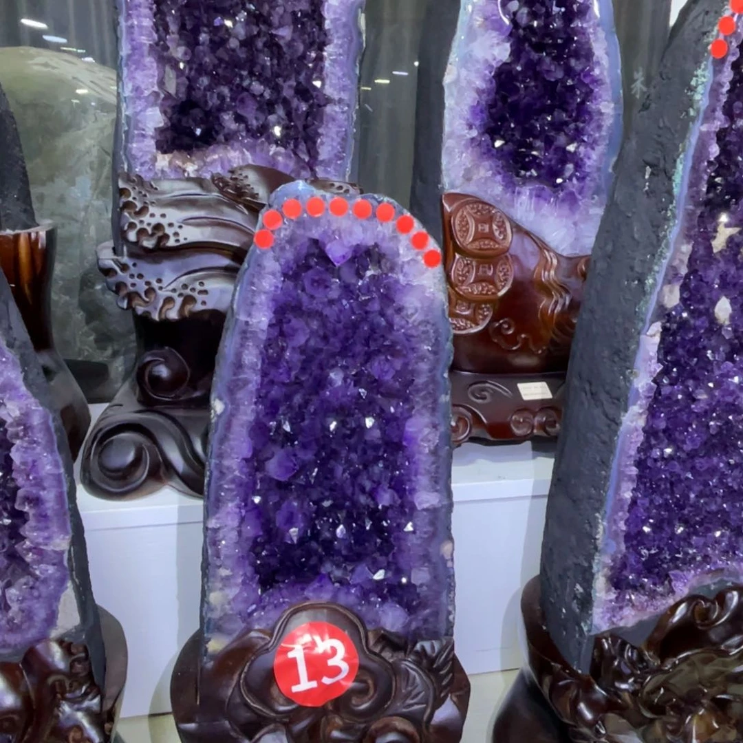 未镶嵌大型摆件（非配饰）紫晶