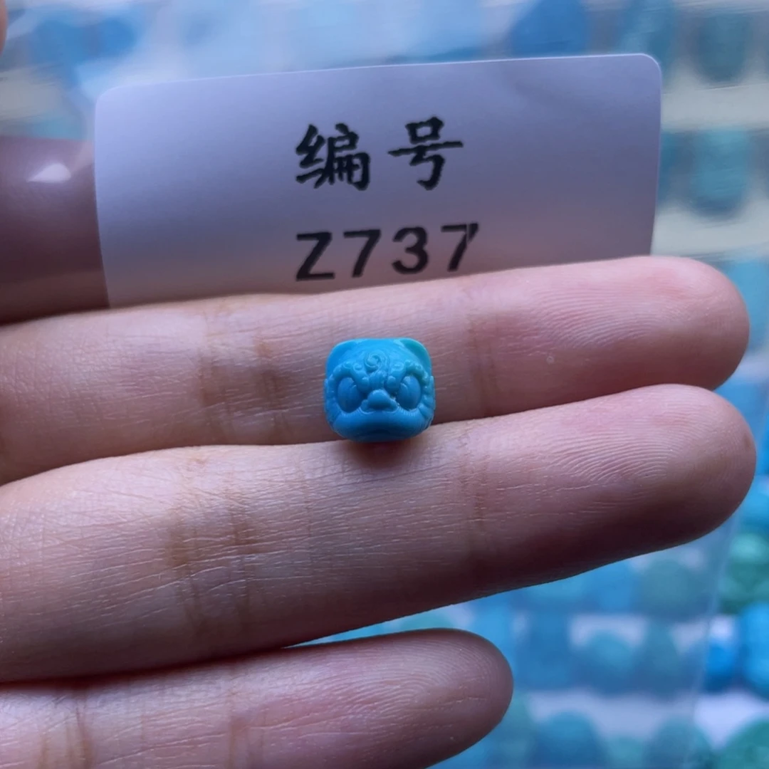 未镶嵌绿松石珠宝奇石c***k