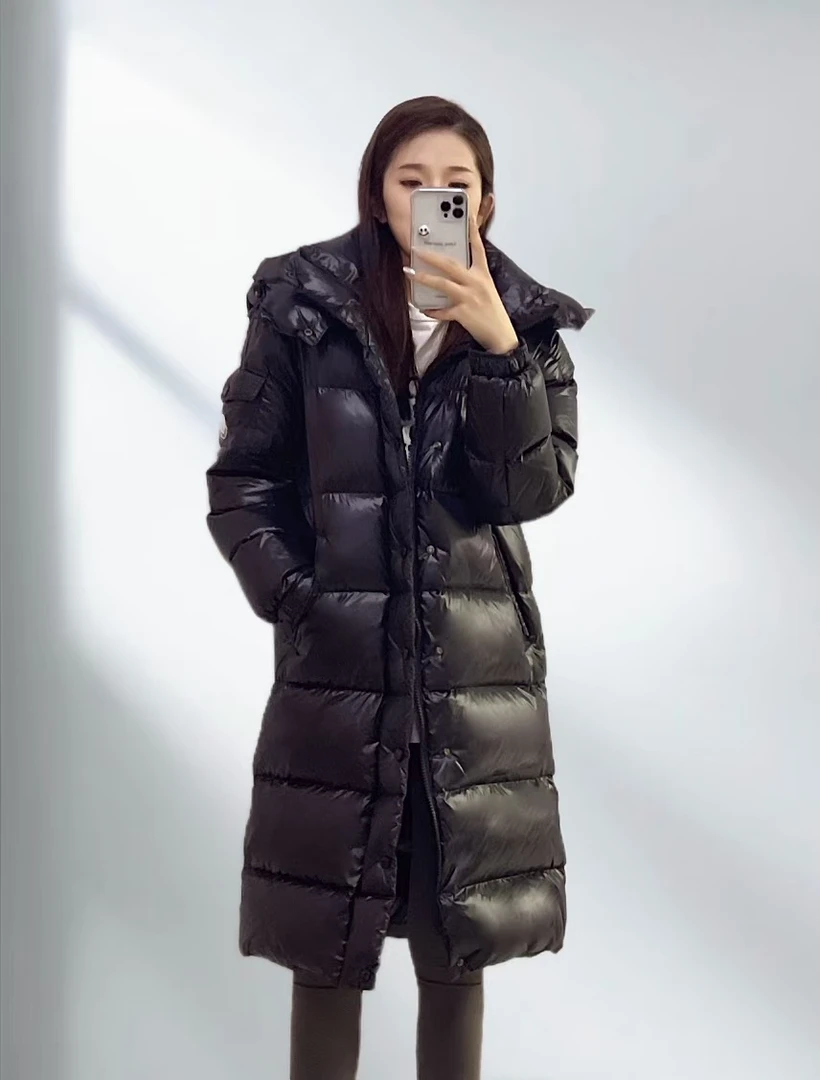 2025冬季情侣款加厚长款男女同款大码羽绒服AA-607