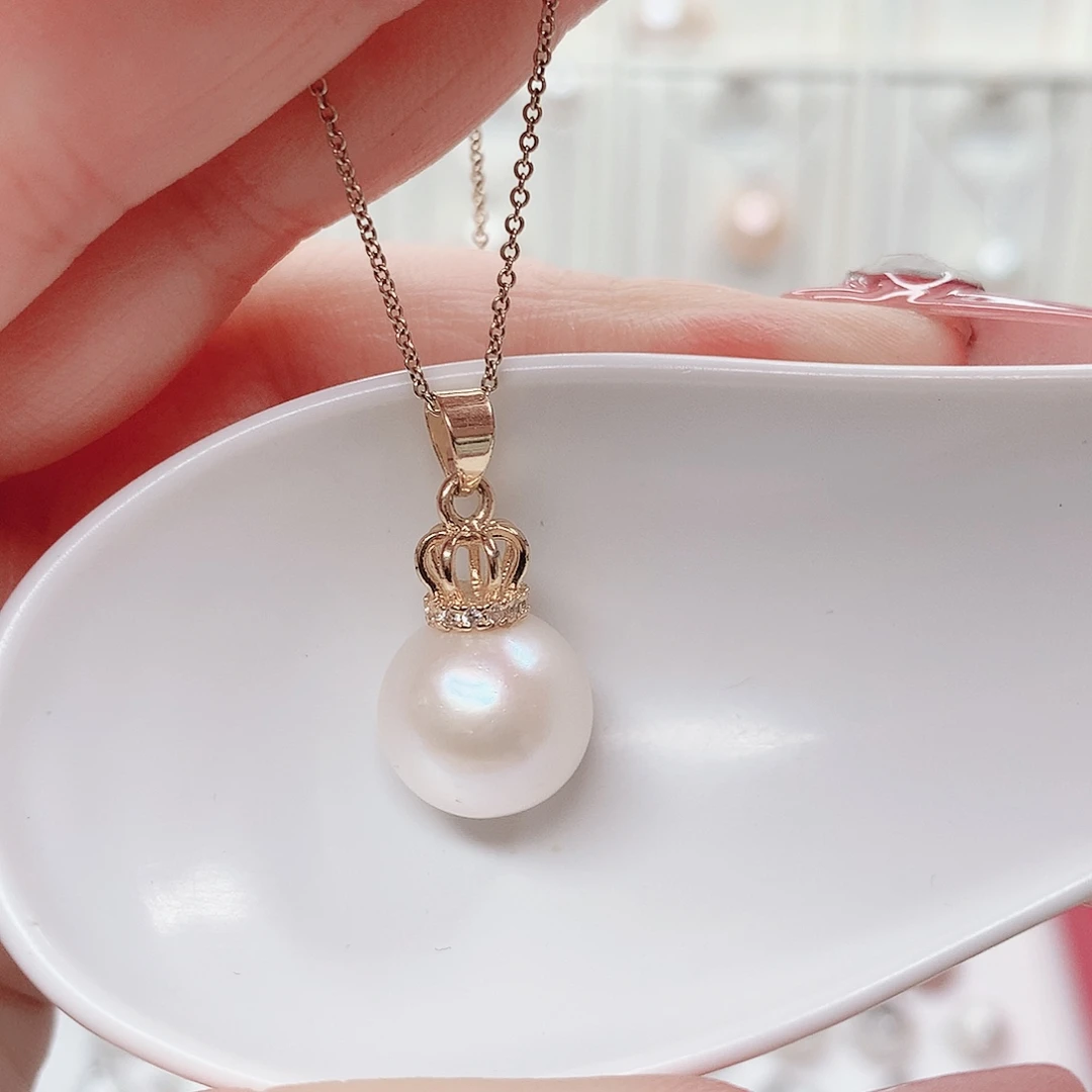 淡水珍珠合金吊坠(赠链)