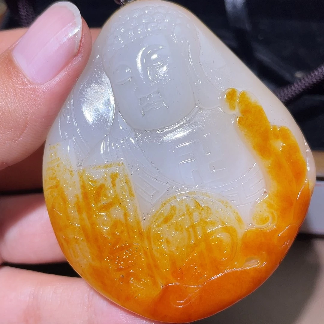 和田玉颈饰未镶嵌Y