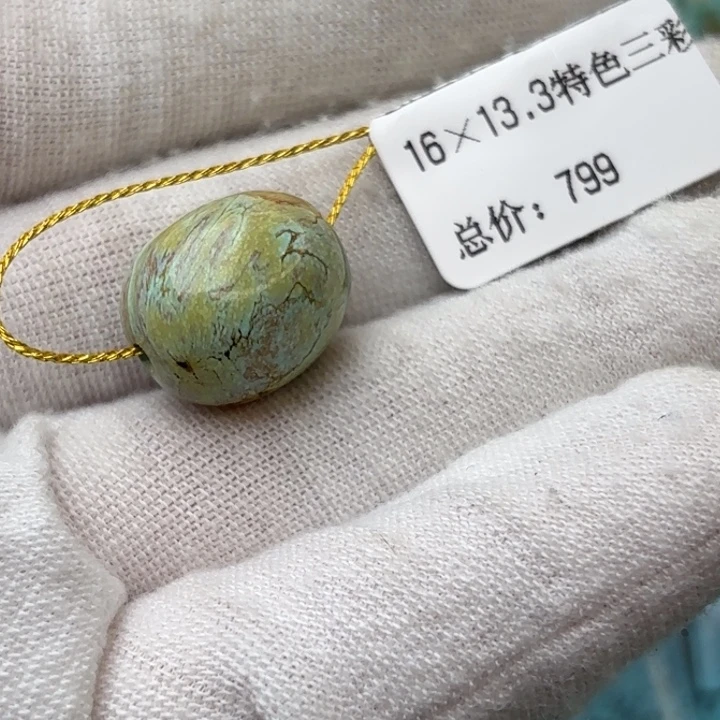 绿松石未镶嵌颈饰