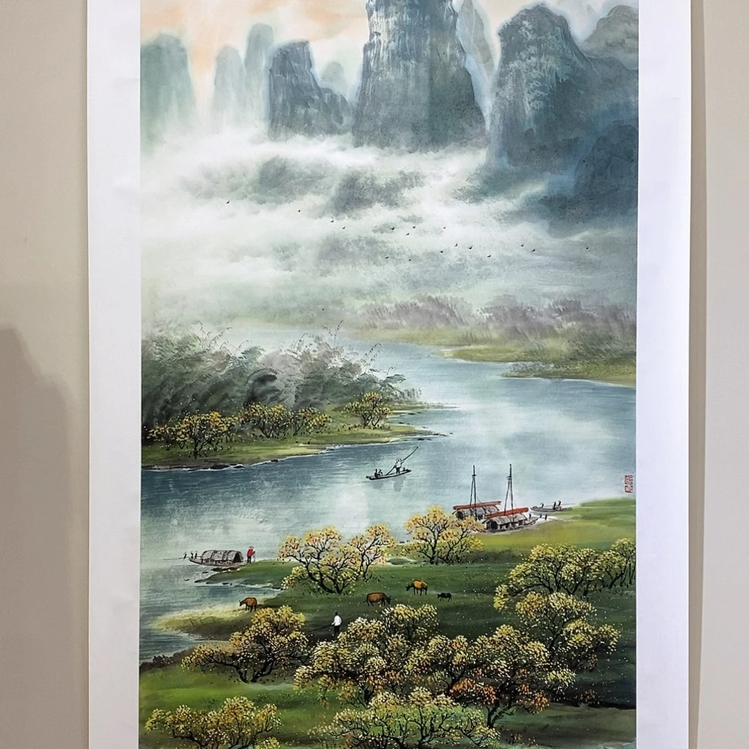 草***木国画周顺良四尺精品佳作