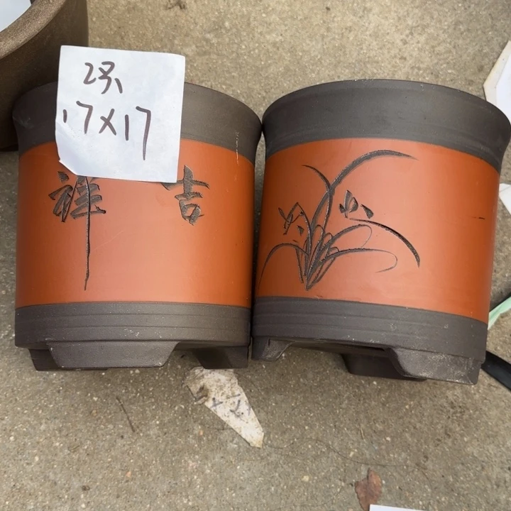 紫砂花盆特价商品