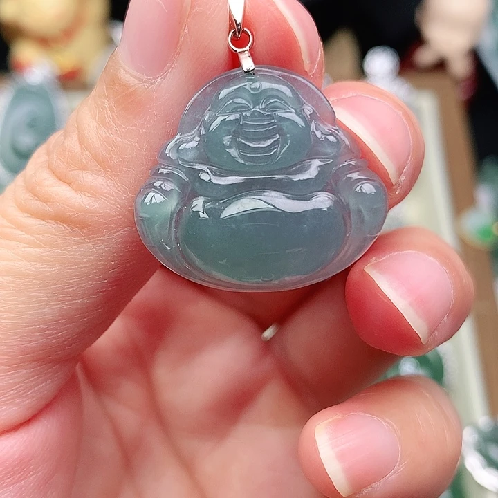 颈饰未镶嵌翡翠吊坠