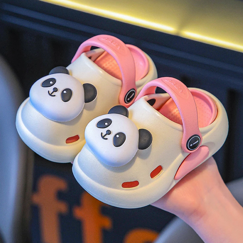 2025儿童拖鞋女童洞洞鞋夏季室内防滑婴幼儿中小童宝宝凉拖沙滩鞋
