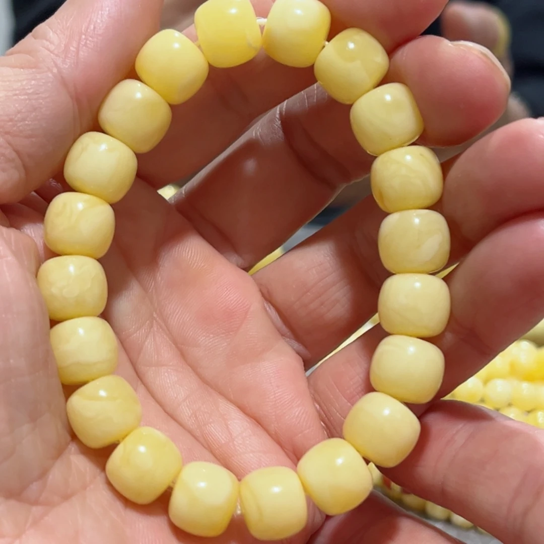 蜜蜡手串未镶嵌琥珀蜜蜡手串11.3mm