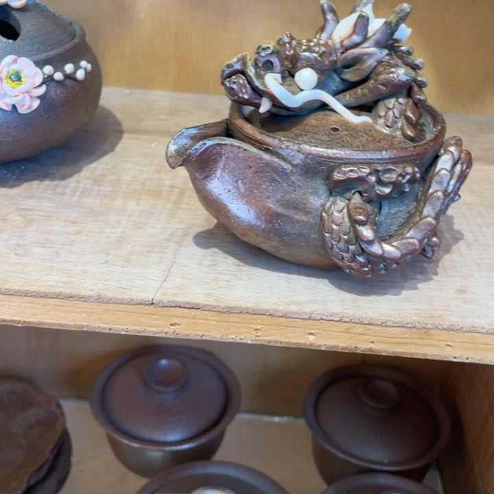 手工制作陶瓷茶具青蛙青蛙