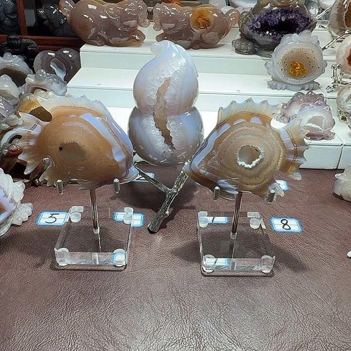 玛瑙/玉髓未镶嵌挂件