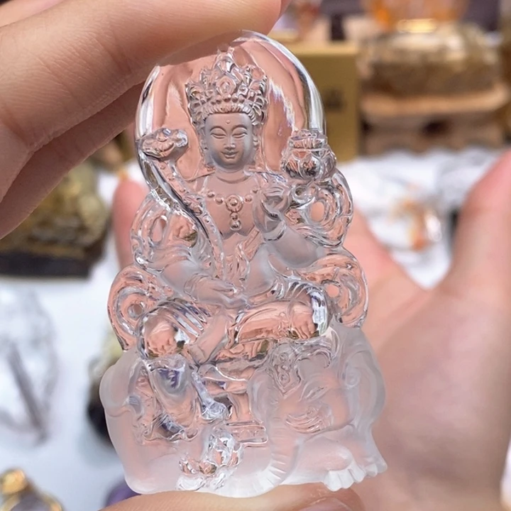 水晶颈饰未镶嵌潇**世定制