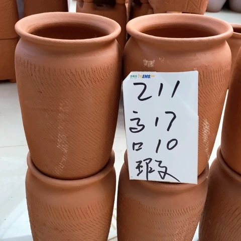 红陶粗陶花盆211