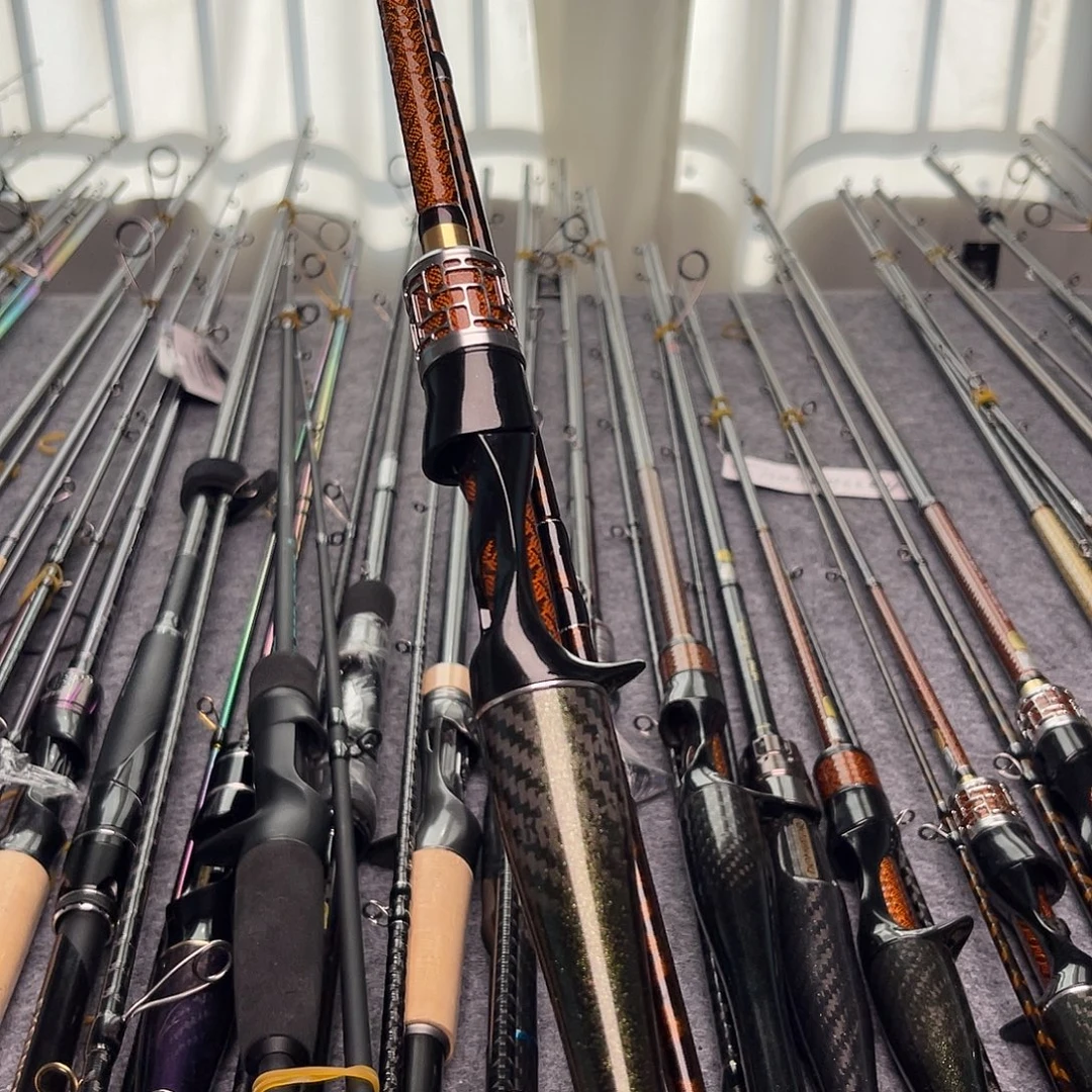 翻***帅碳素3.8m2.1ml 枪柄 99新