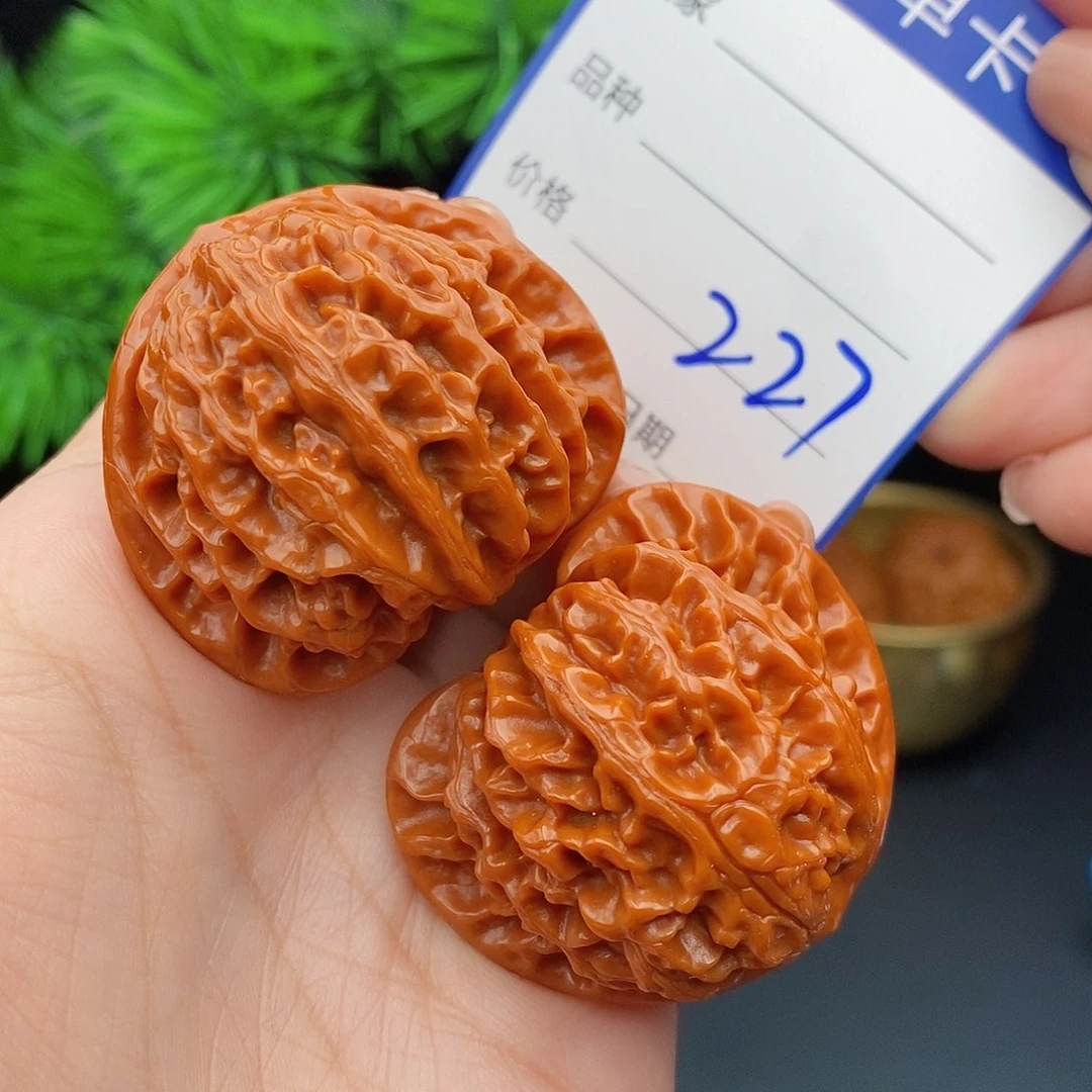 文玩核桃把件42宫灯227