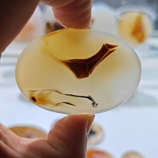 玛瑙/玉髓未镶嵌吊坠(不含链)16号