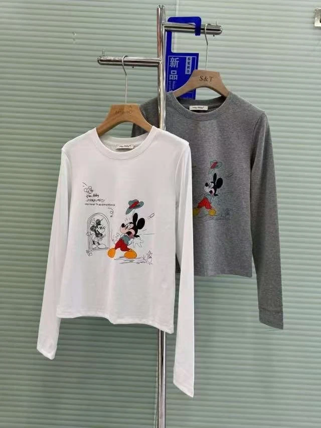 754照镜子米奇长袖