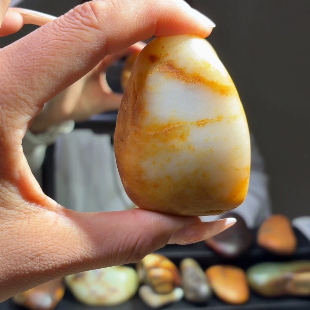 和田玉未镶嵌挂件134.1