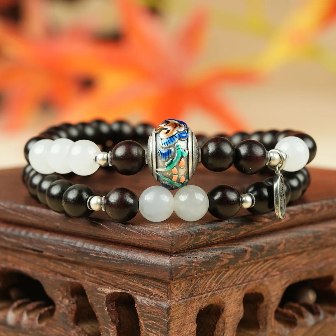 迷情小叶紫檀6mm*50颗6mm*6颗1.2*0.6双圈小叶紫檀手串女款串珠