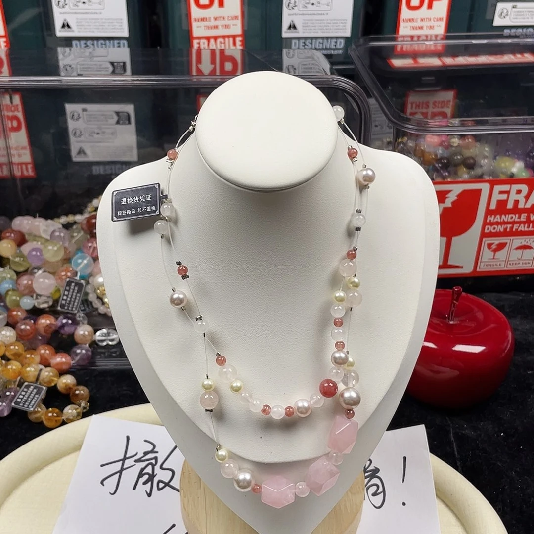 烟晶手链银S925镶嵌