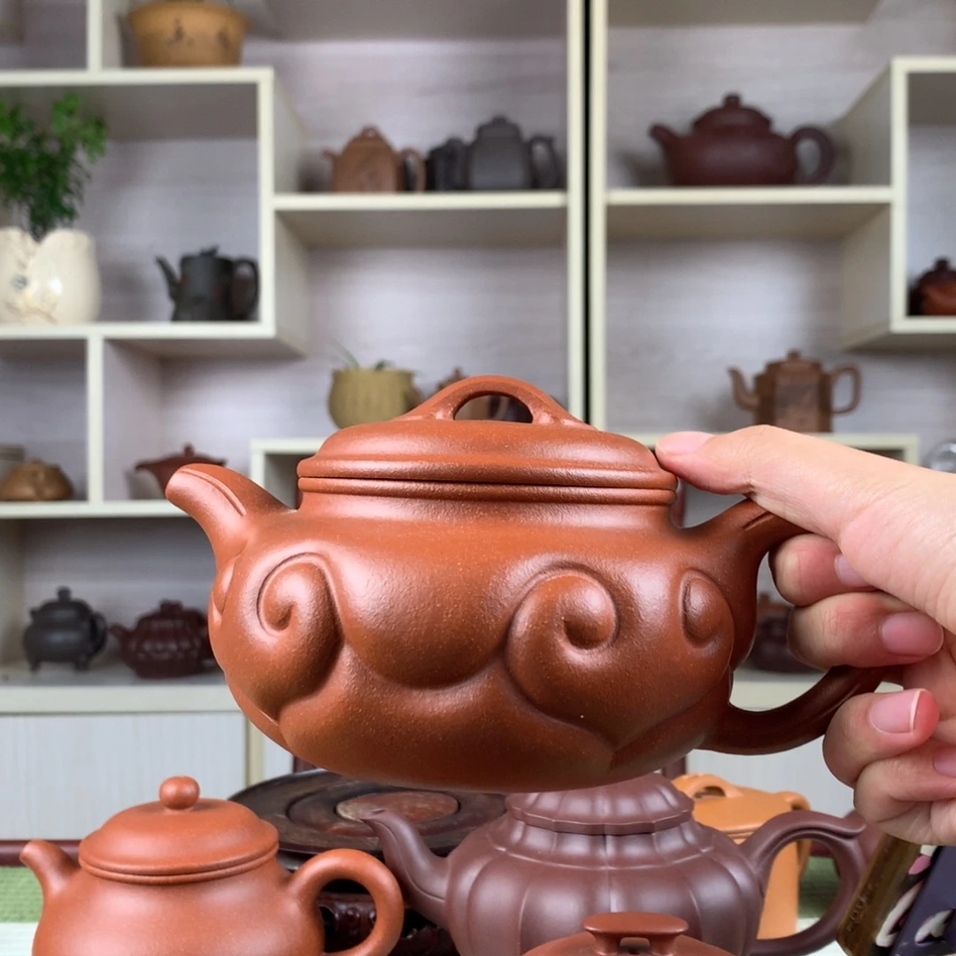深***鱼茶壶紫砂紫砂壶半手工