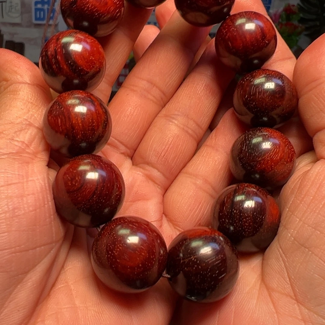 檀香紫檀（小叶紫檀）手串2.0瑕疵