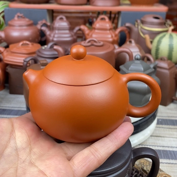 紫砂茶壶西施110-220cc原矿赵庄朱泥特价
