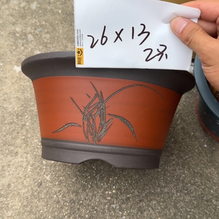 紫砂花盆特价清仓