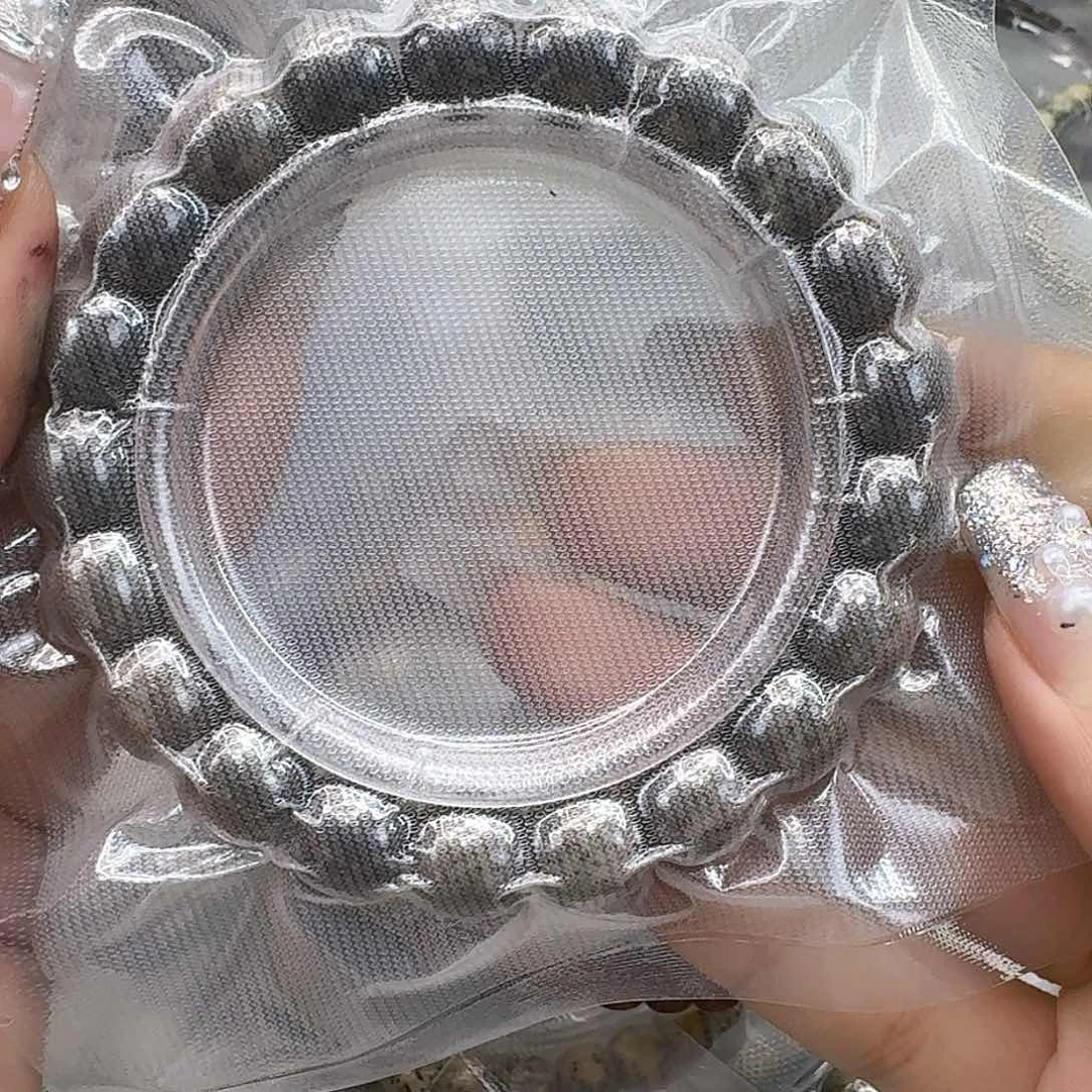 星月菩提手串313殿堂黑灰星月菩提11桶单圈