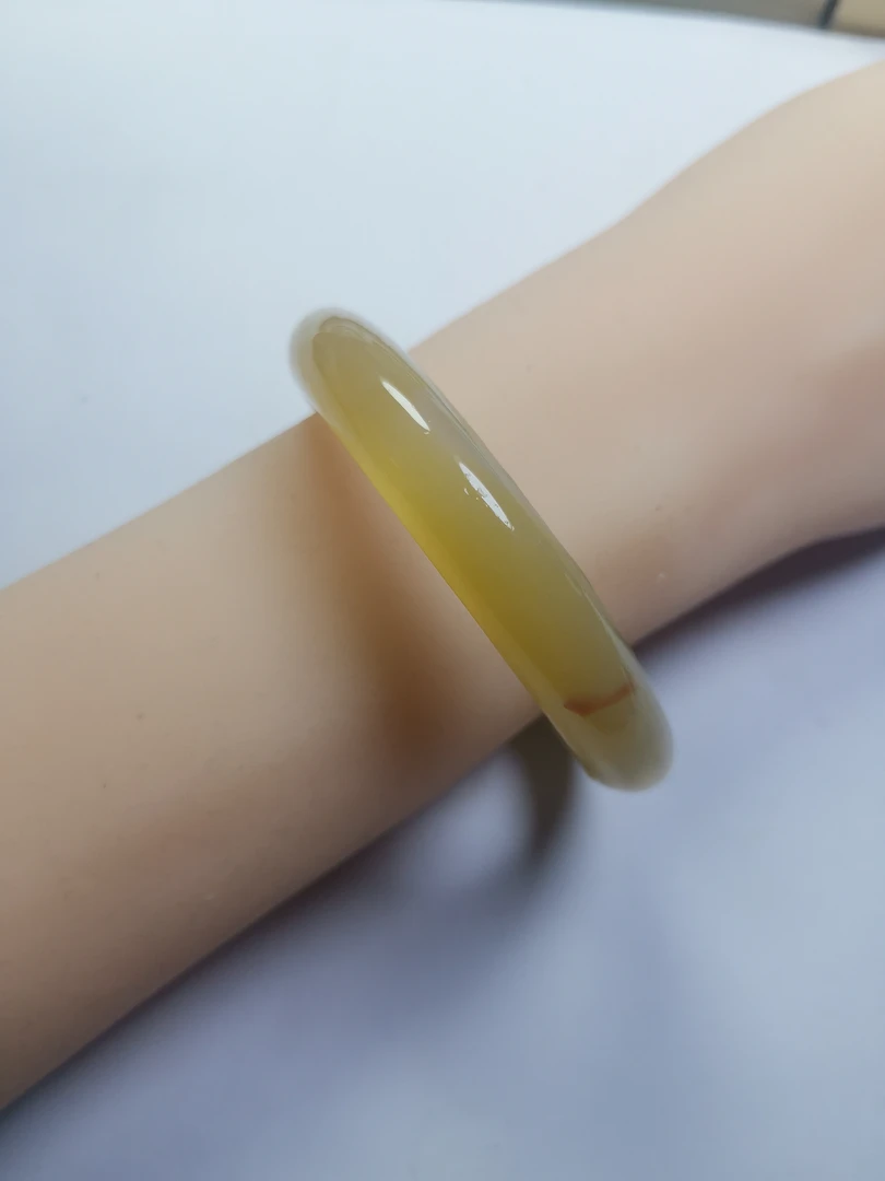 56号D1-圈口55-56-天然正品-高冰透-玛瑙玉髓高贵款