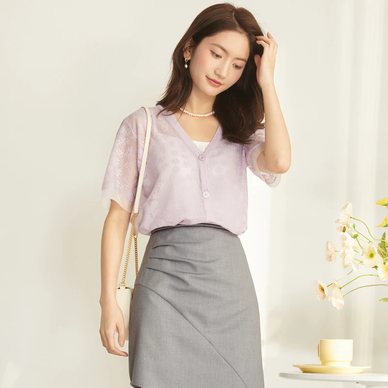 毛针织衫XI211656A816