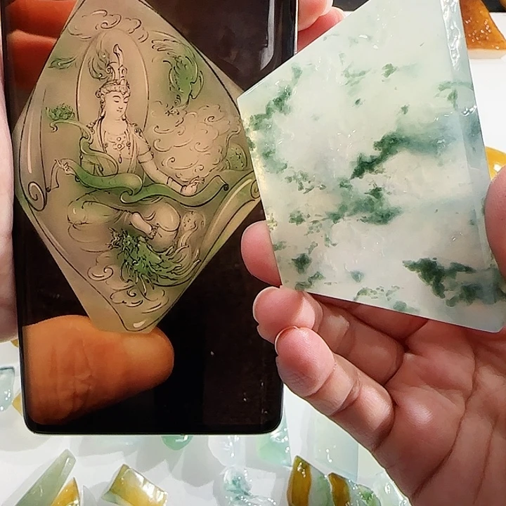 定制翡翠未镶嵌翡翠定制