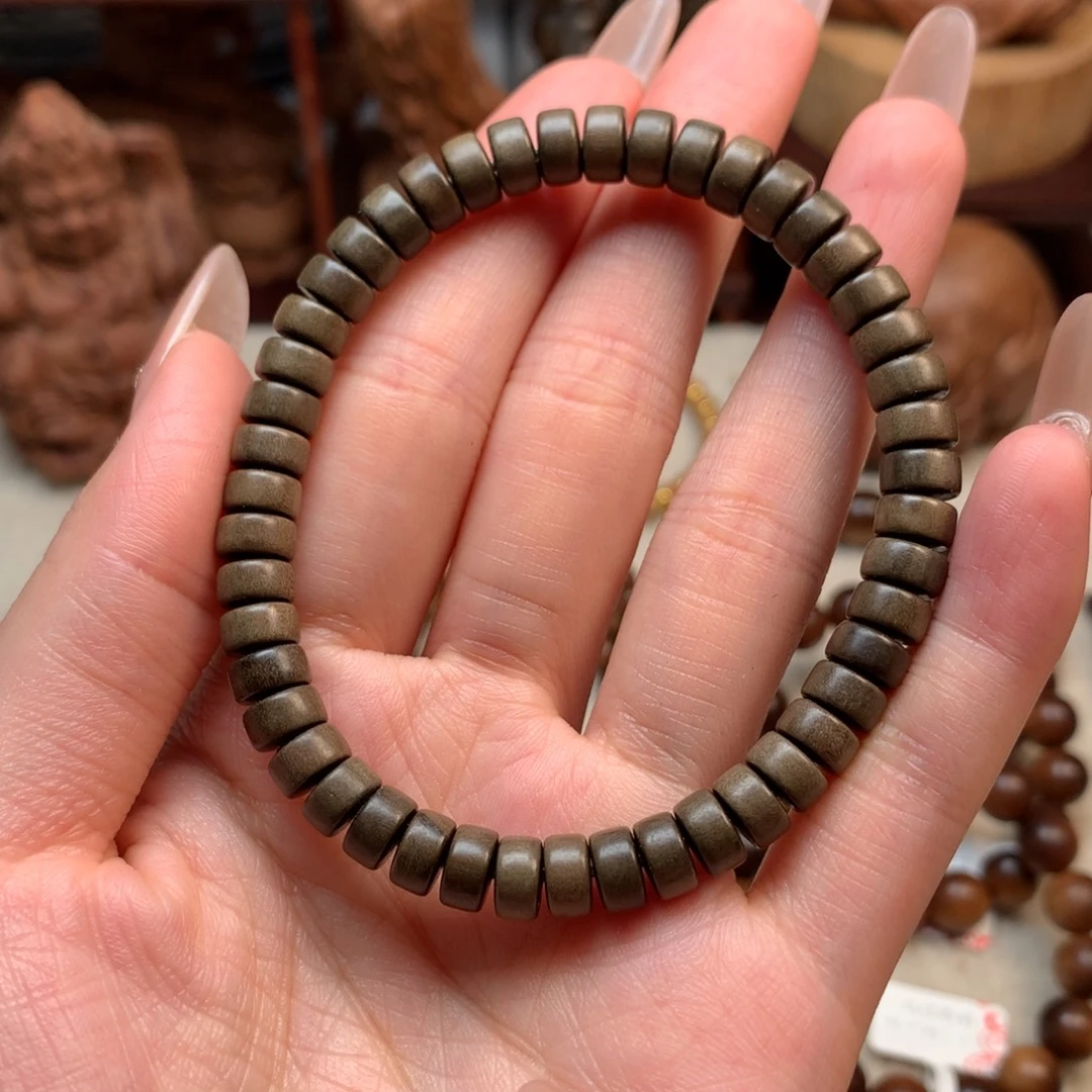 手串/手链檀香木老山檀香47阴沉药片珠