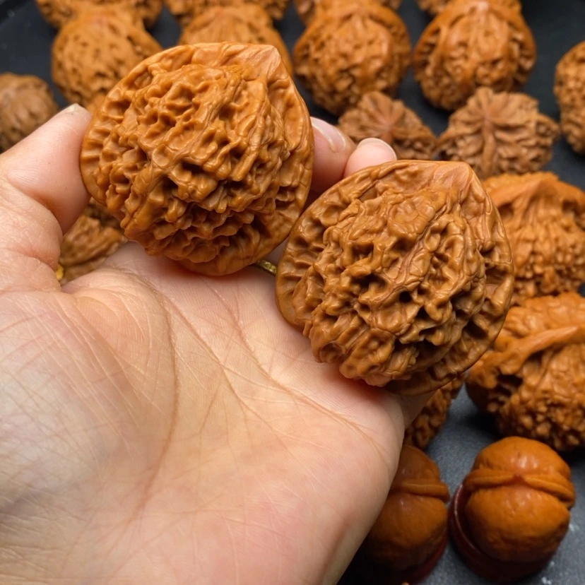 【闪购商品】文玩核桃把件兄*泪官帽