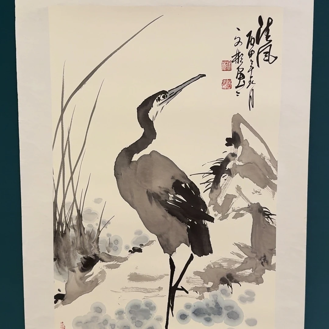 国画溥老师的作品