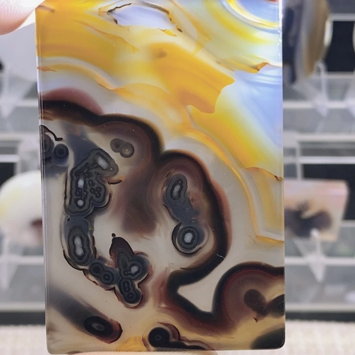 玛瑙/玉髓未镶嵌颈饰