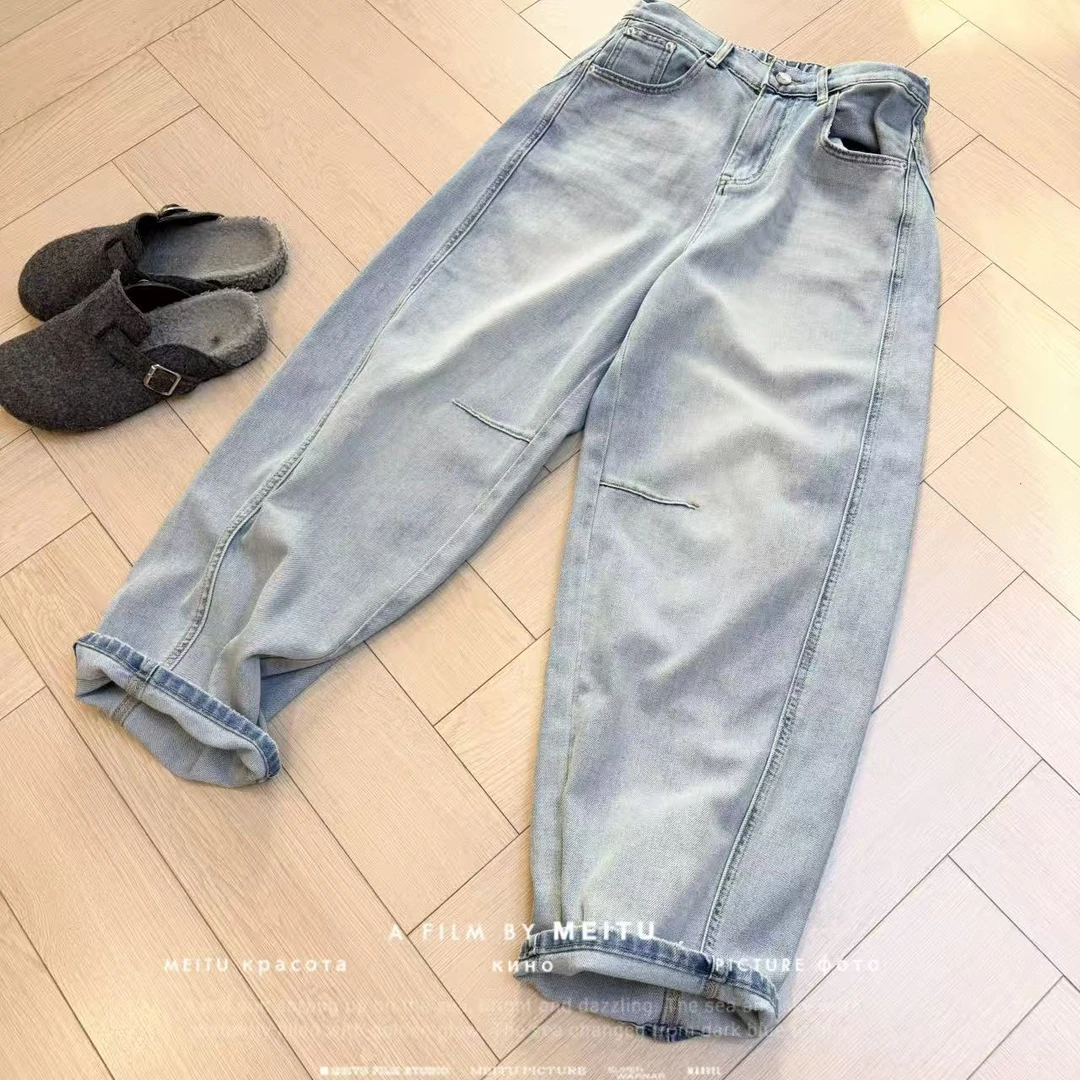 【WJ】春款  玉  831  浅蓝牛仔裤（2-6）