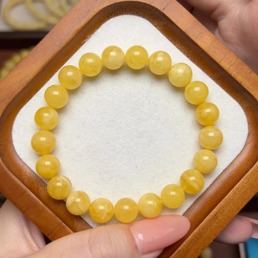 琥珀未镶嵌珠宝奇石9.3mm