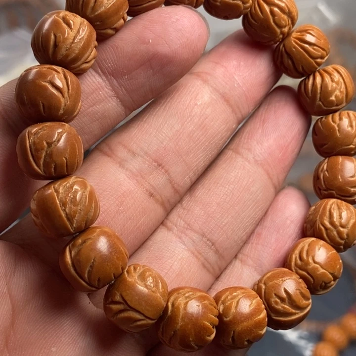 猴头核桃吊坠今天