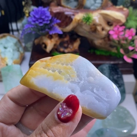 【闪购商品】颈饰未镶嵌翡翠山水