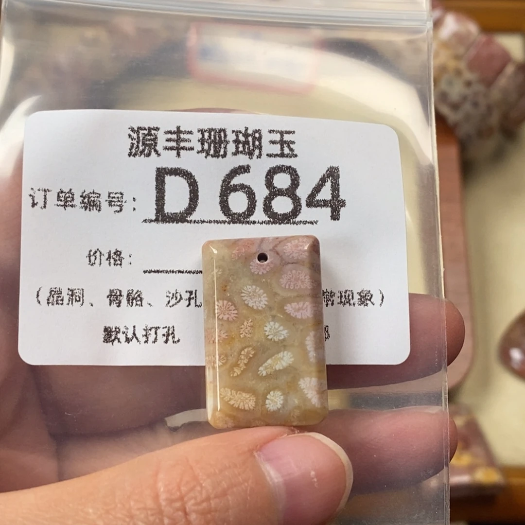 鹂***硅化玉未镶嵌颈饰